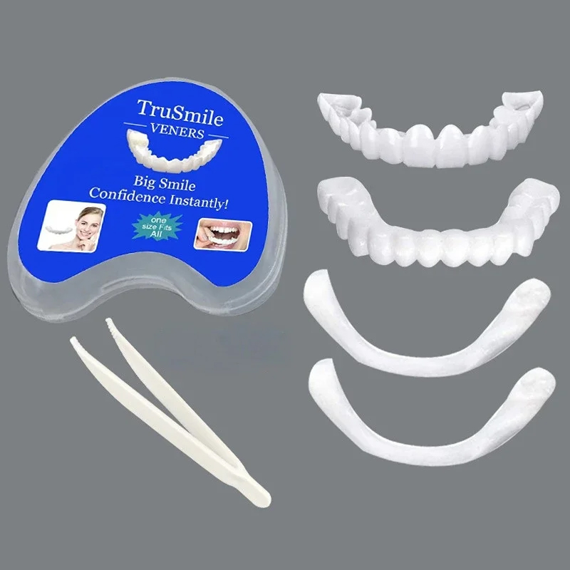 Teeth Whitening Session - Veneer Snap-on Teeth Kit Fake Temporary