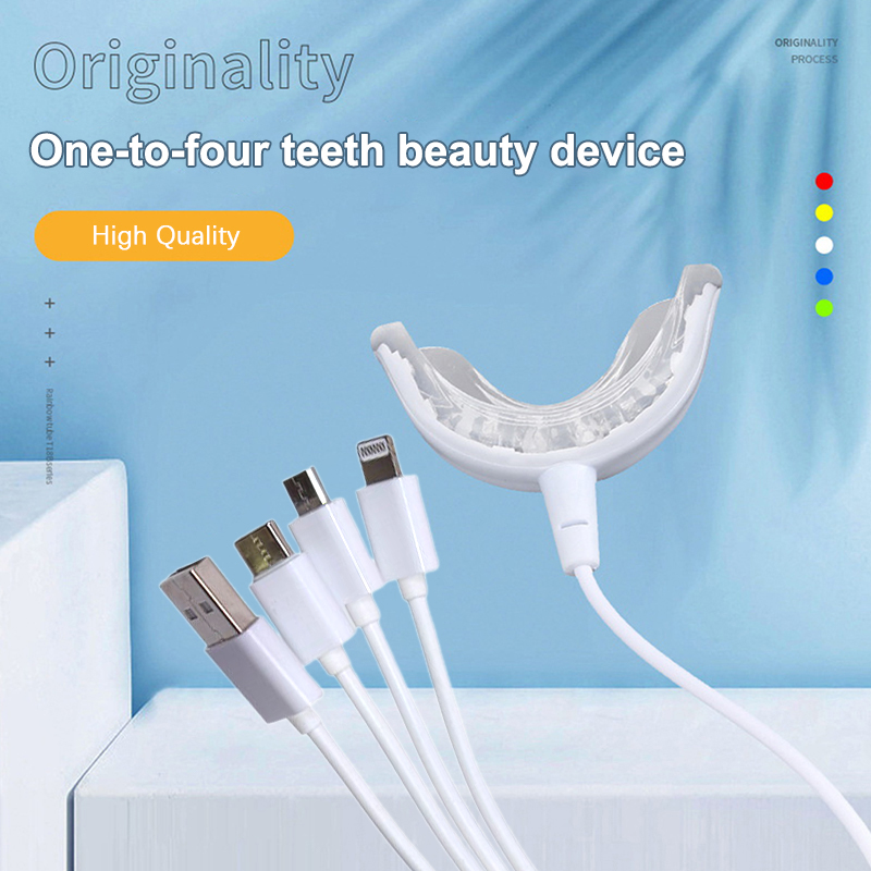 Teeth Whitening Blue Light - 1PCS 4in1 Teeth Whitening 16 Lights