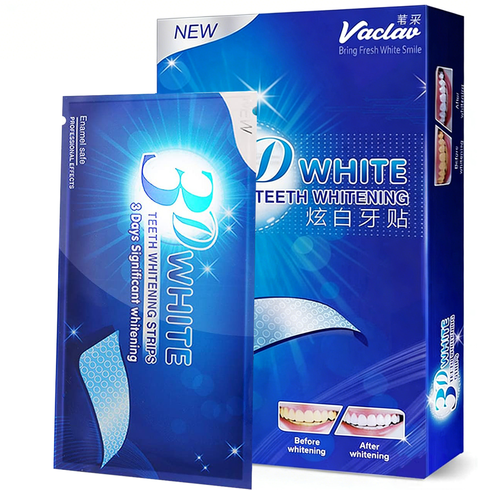 Whitening Strip 3D - 3D Teeth Whitening Strips Professional Home