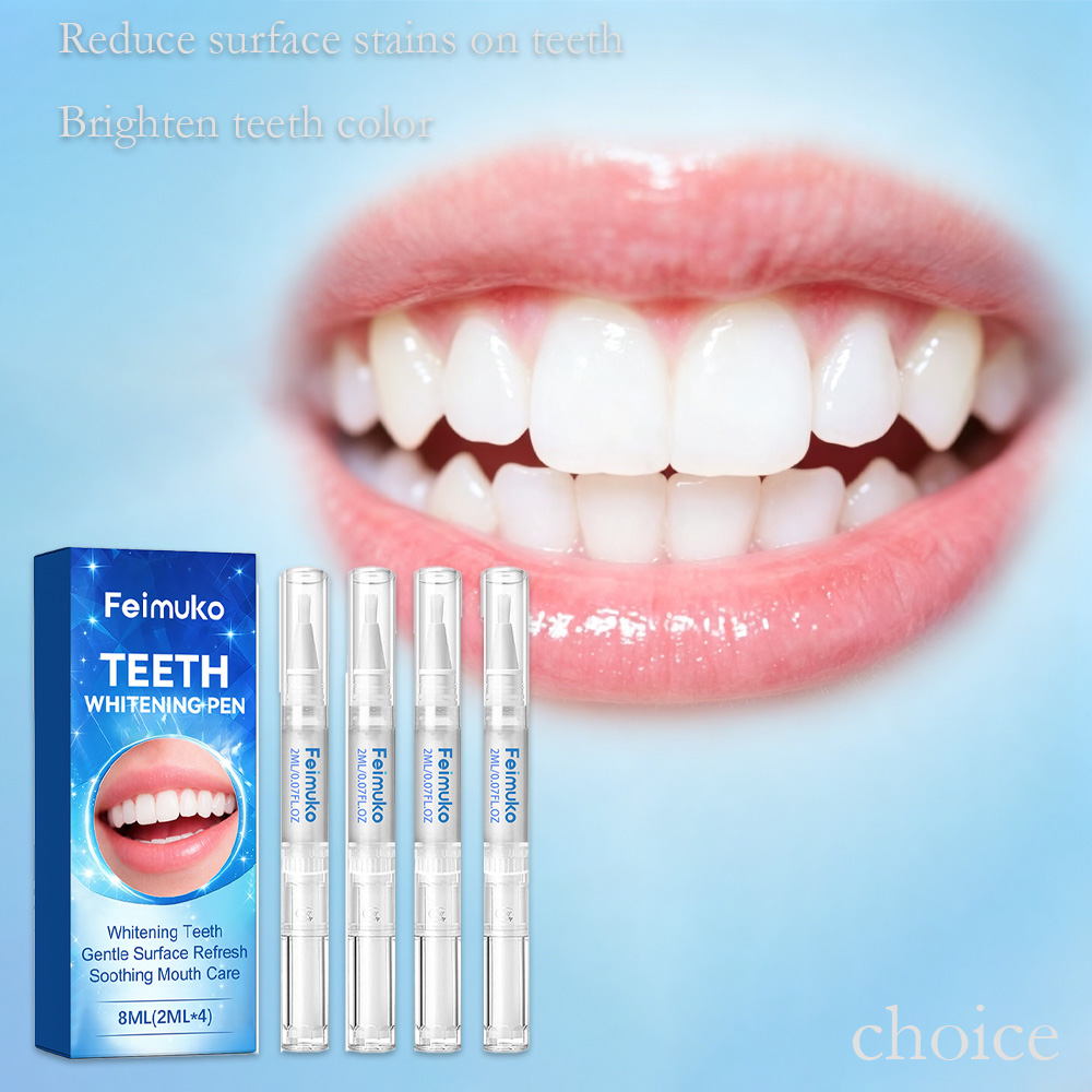 Teeth Whitening Gel - Feimuko 8ml Teeth Gel Pen Gentle