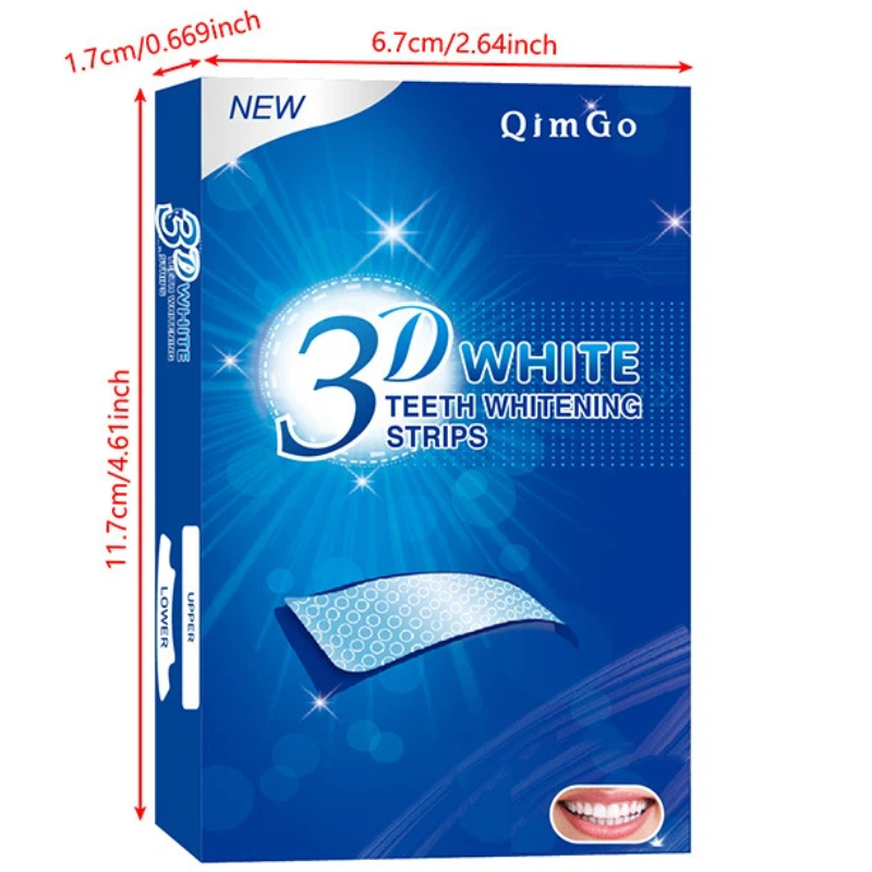 Whitening Strip 3D - Teeth Whitening Strips for Natural White