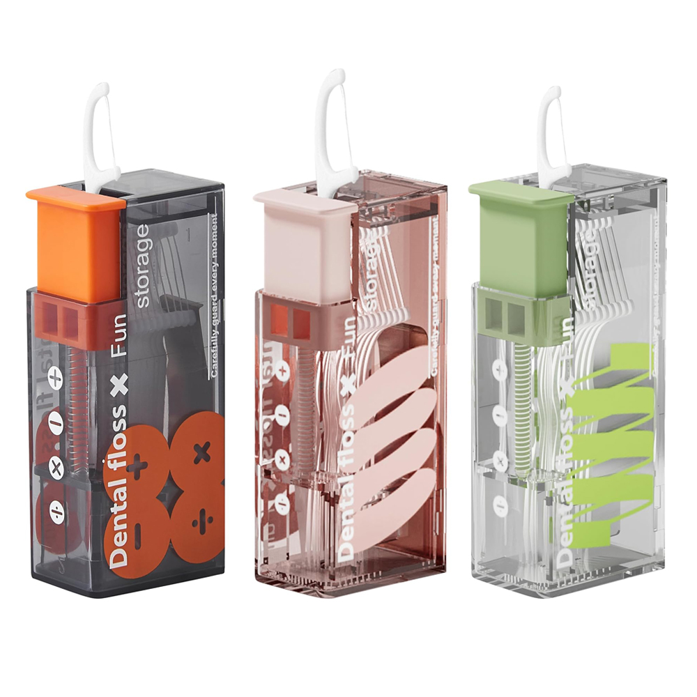 Dental Floss Picks - Auto Dental Floss Dispenser Small Hilo