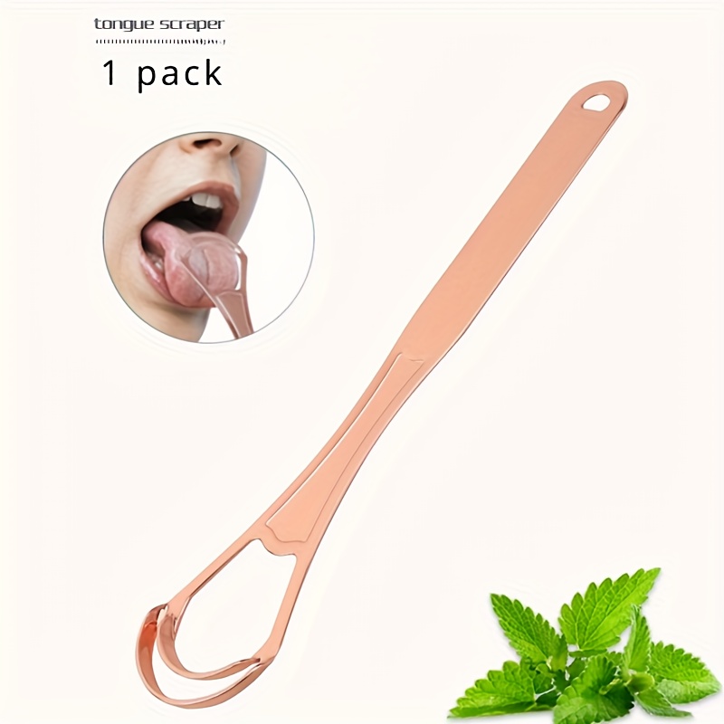 Double-layer Tongue Cleaner Br - огляд і ціна Tongue Scraper Metal