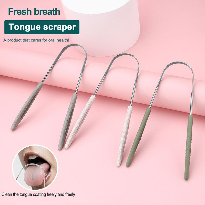 ●1PCS Stainless Steel Tongue S - огляд і ціна Tongue Scraper Metal
