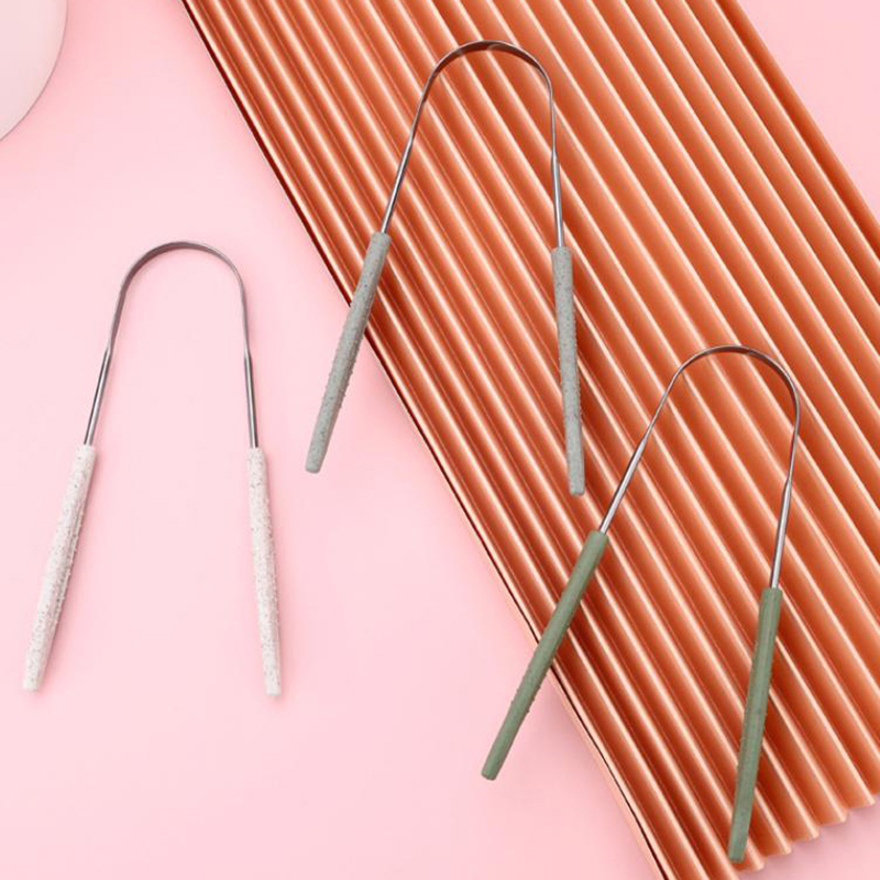●1PCS Stainless Steel Tongue S - огляд і ціна Tongue Scraper Metal