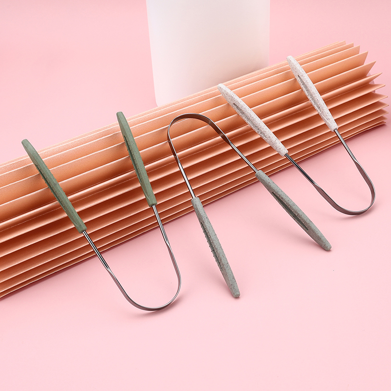 ●1PCS Stainless Steel Tongue S - огляд і ціна Tongue Scraper Metal