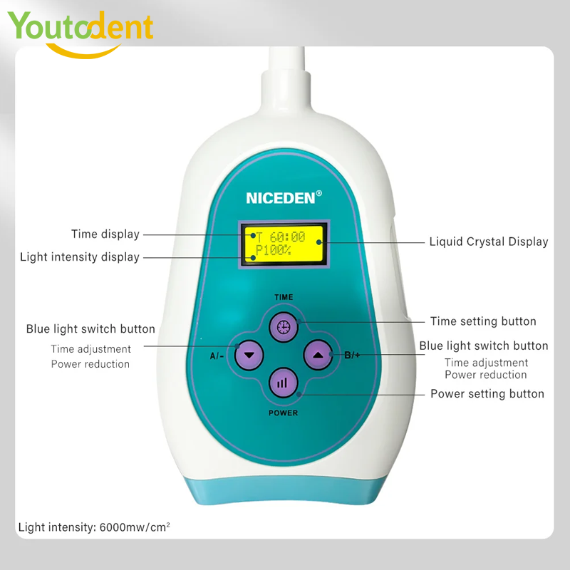 50W Dental Touch Screen 3 Colo - огляд і ціна Teeth Whitening/Bleaching