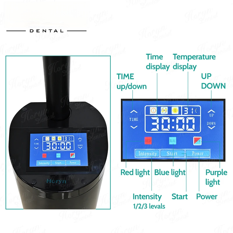80W Lift Type Dental Cold Ligh - огляд і ціна Teeth Whitening Blue Light