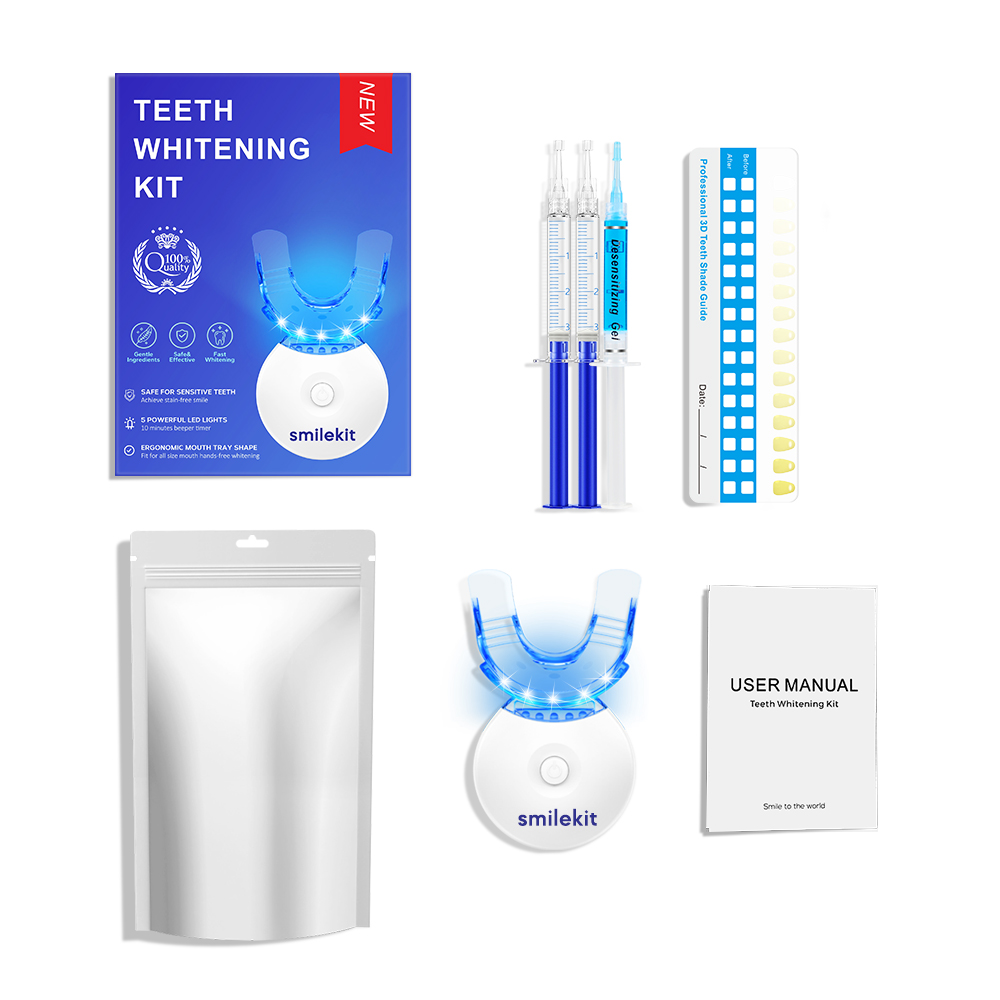 Teeth Whitening Kit - 5X LED L - огляд і ціна Teeth Whitening Gel