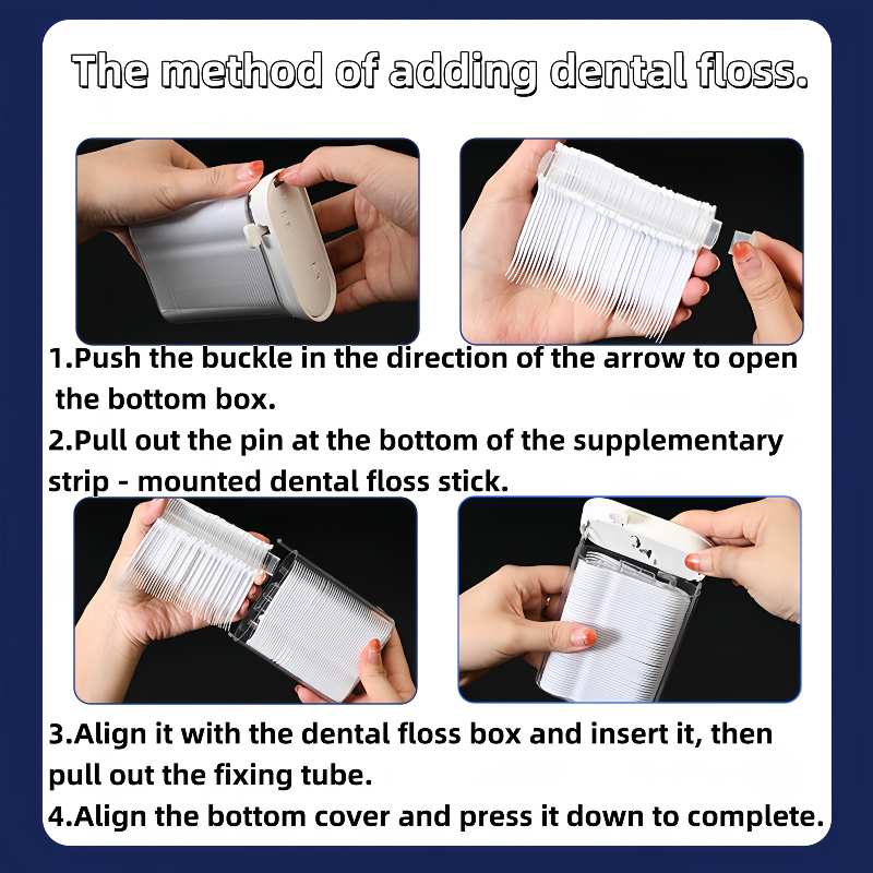 Automatic Dental Floss Dispens - огляд і ціна Dental Floss Picks