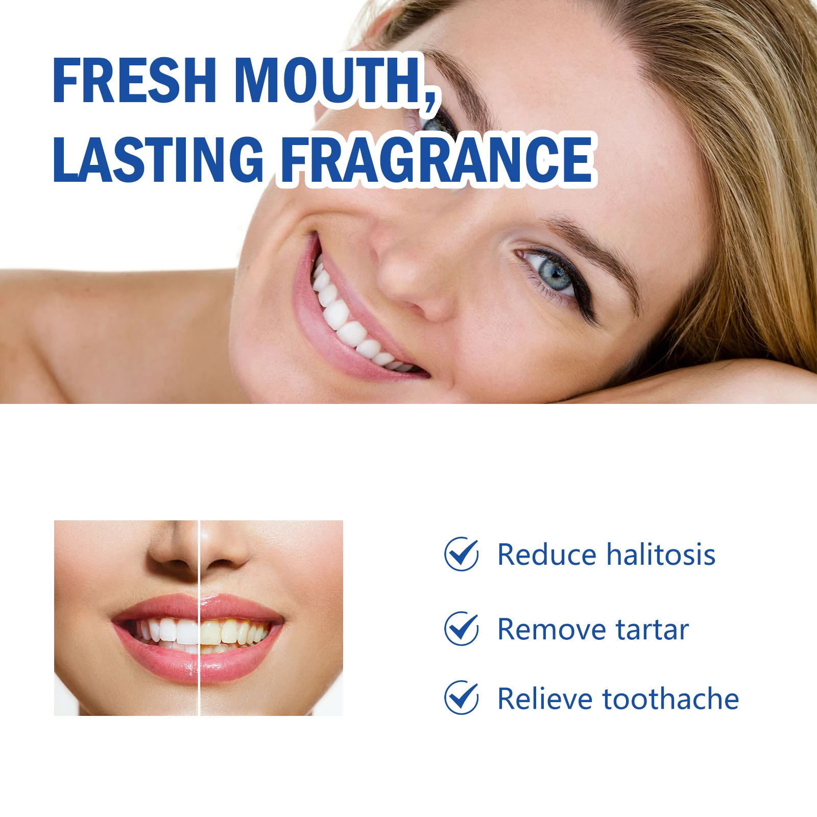 2pcs Gum Repair Gel Spray Deep - огляд і ціна Teeth Whitening Xylitol