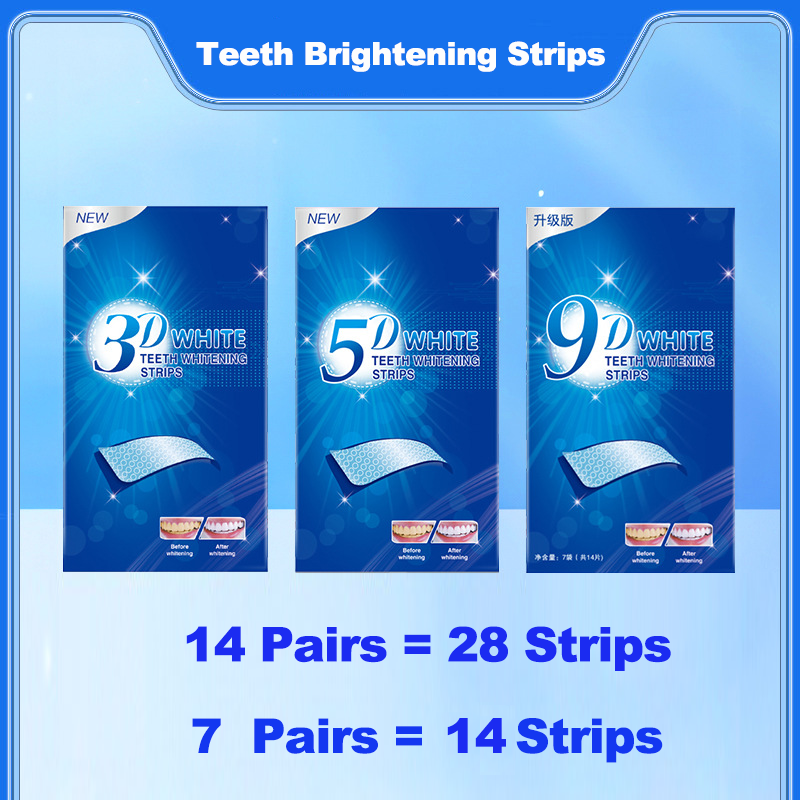 2box 3D/5D/9D Teeth Whitening  - огляд і ціна Whitening Strip 3D