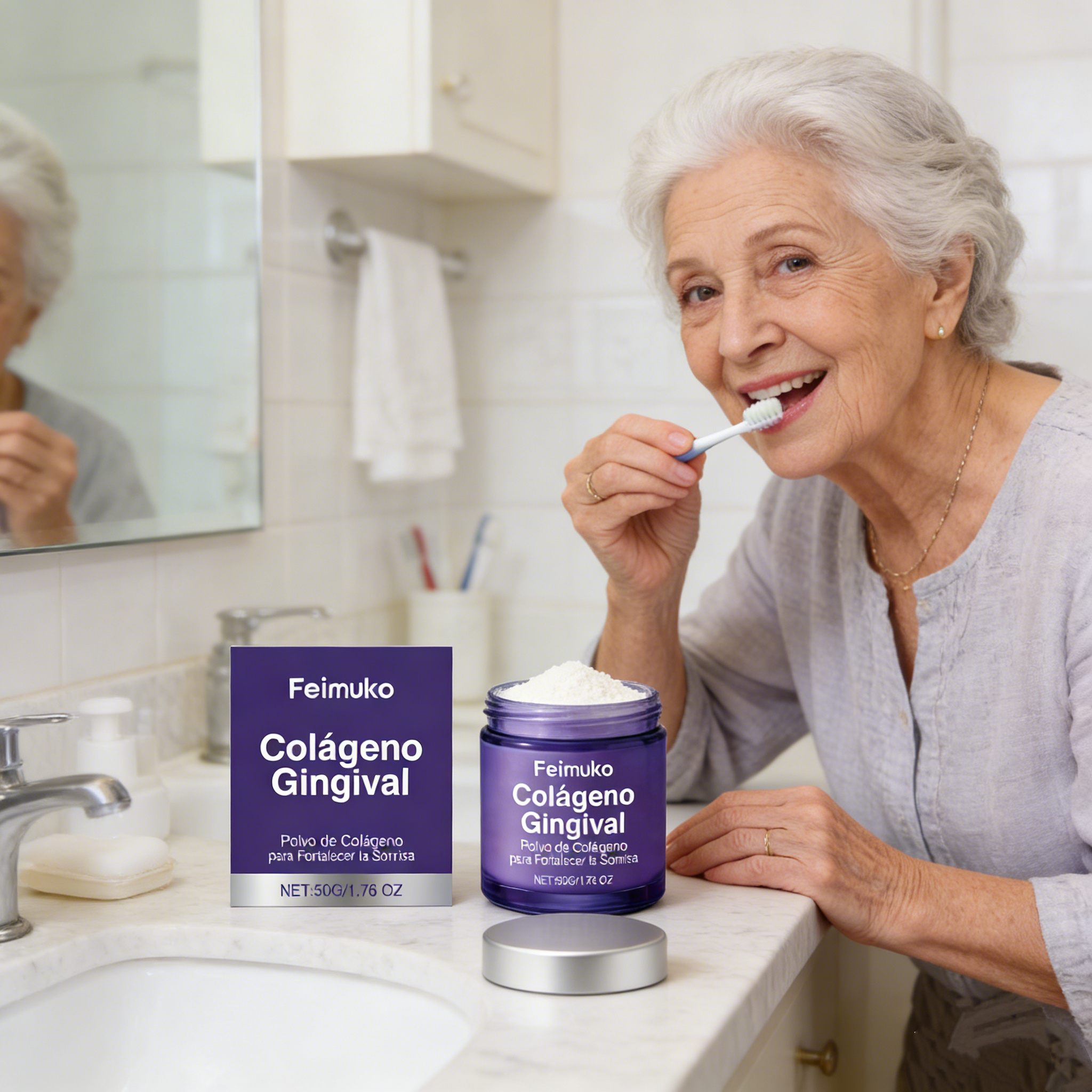 Collagen Teeth Cleaning Powder - огляд і ціна Teeth Paint Whitening