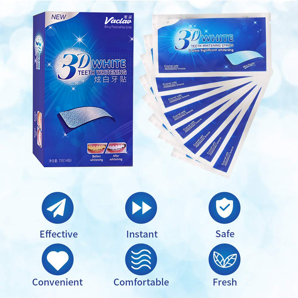 3D Teeth Whitening Strips Prof - огляд і ціна Whitening Strip 3D