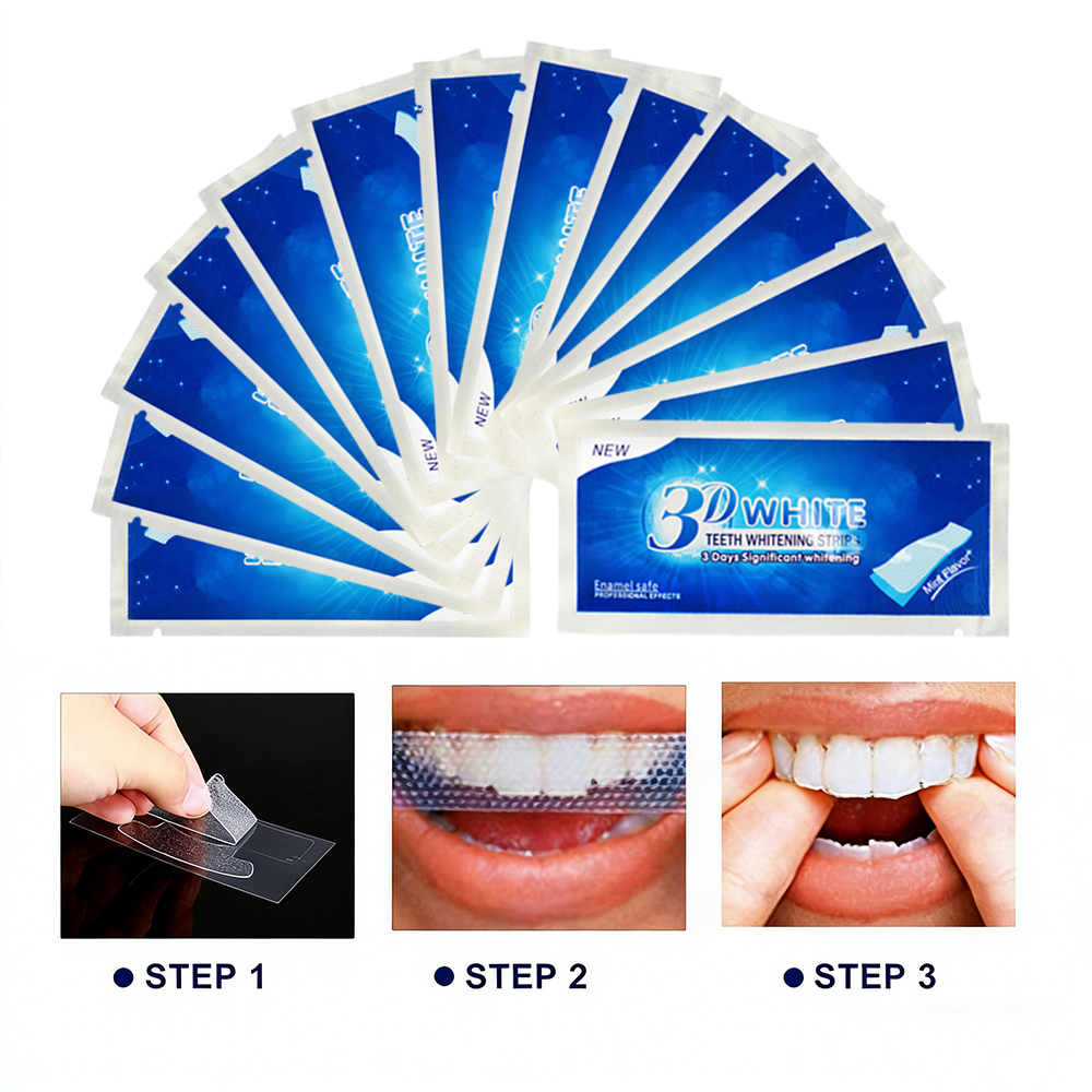 3D Teeth Whitening Strips Prof - огляд і ціна Whitening Strip 3D