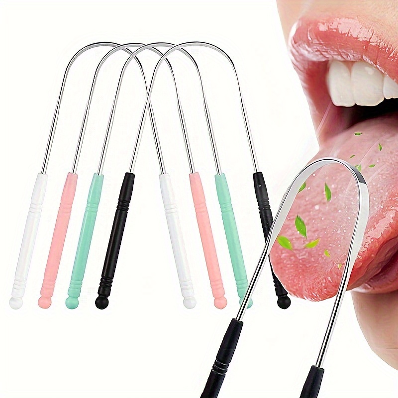 1PCS Stainless Steel Tongue Sc - огляд і ціна Tongue Scraper Metal