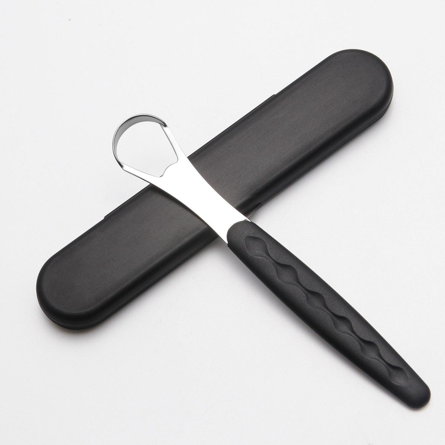 Tongue Scraper With Portable T - огляд і ціна Tongue Scraper Metal
