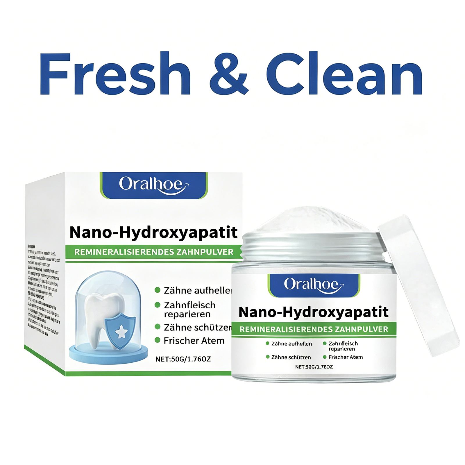 50g Nano-Hydroxyapatite Tooth  - огляд і ціна Teeth Paint Whitening
