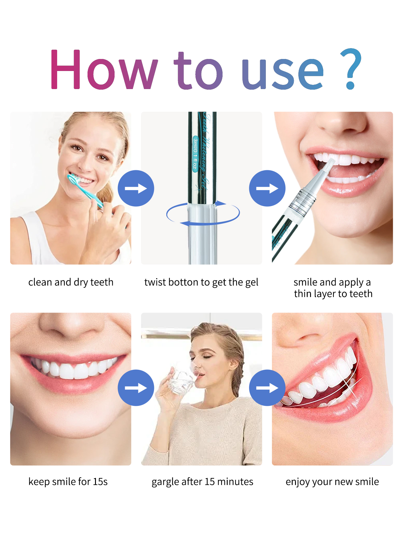 Hedva PAP+ Teeth Whitening Pen - огляд і ціна Teeth Paint Whitening