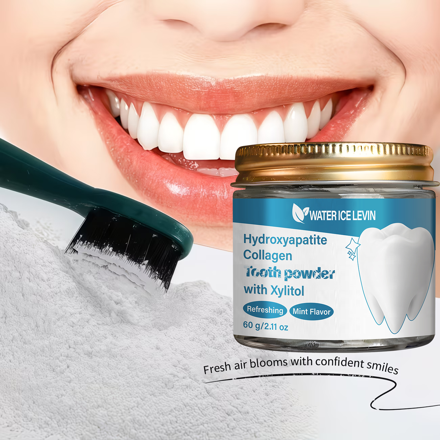 Hydroxyapatite Collagen Tooth  - огляд і ціна Teeth Whitening Xylitol