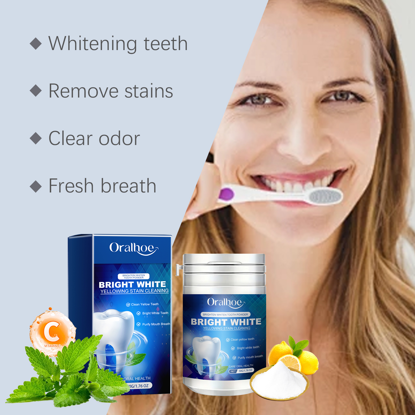 Mint Xylitol Teeth Restoration - огляд і ціна Teeth Whitening Xylitol