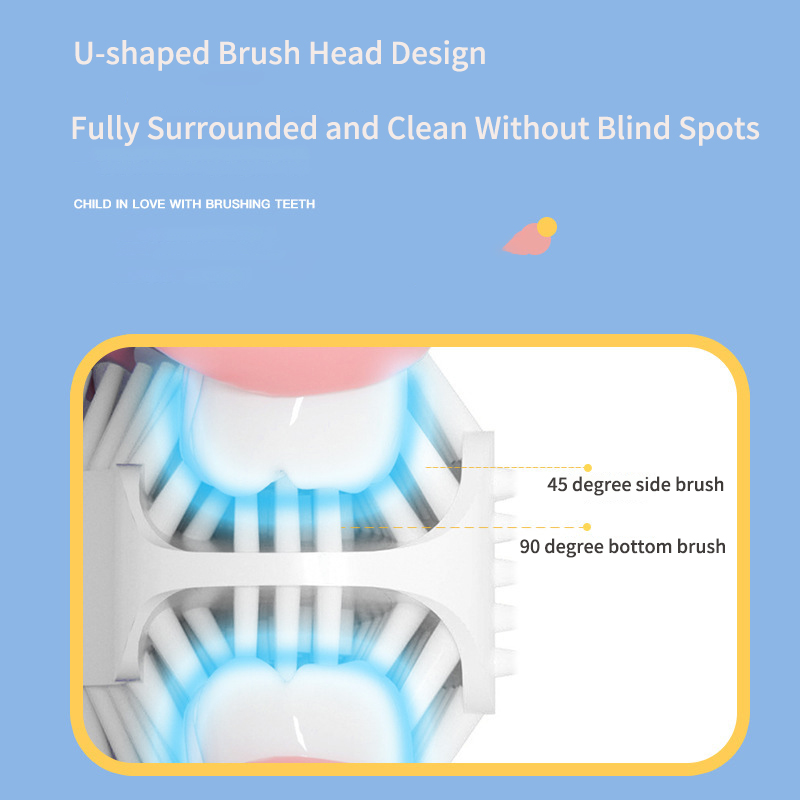 U Shaped Sonic Electric Toothb - огляд і ціна Teeth Whitening Blue Light