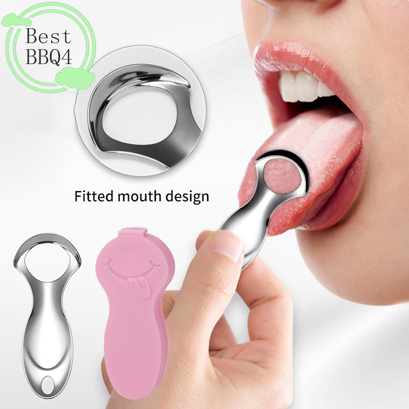 (BBQ4) Mini Tongue Scraper Cle - огляд і ціна Tongue Scraper Metal