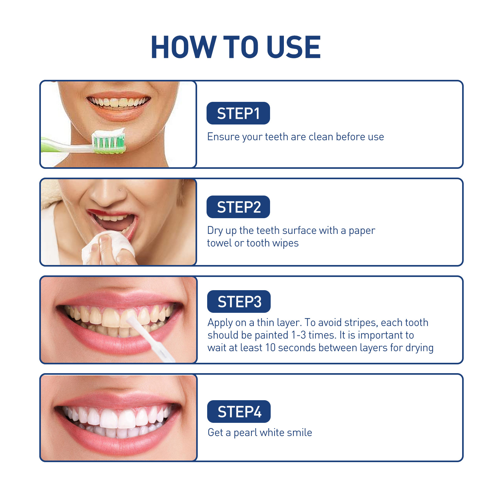 Teeth Brighten Paint Instantly - огляд і ціна Teeth Paint Whitening