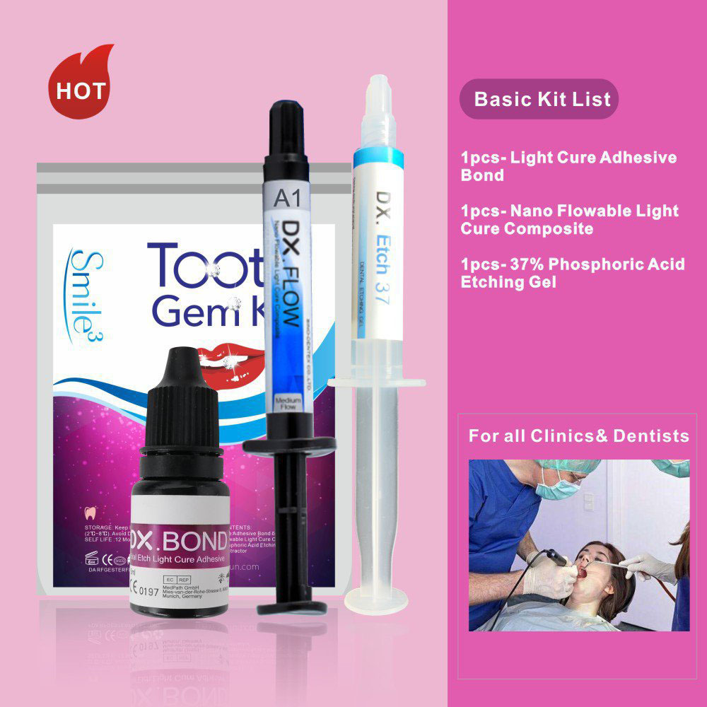 HOT Tooth Gem Kit Teeth Decora - огляд і ціна Teeth Whitening Remedies