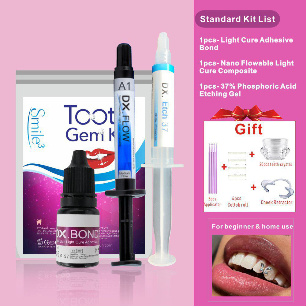 HOT Tooth Gem Kit Teeth Decora - огляд і ціна Teeth Whitening Remedies