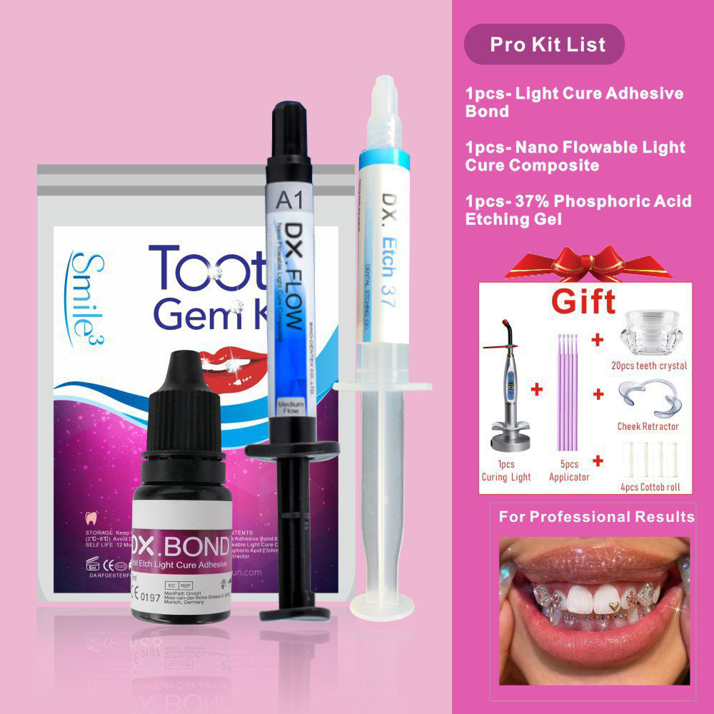 HOT Tooth Gem Kit Teeth Decora - огляд і ціна Teeth Whitening Remedies