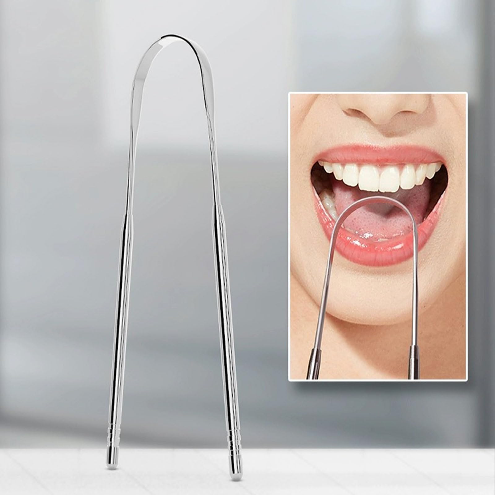 1pcs/2pcs/3pcs Metal Tongue Sc - огляд і ціна Tongue Scraper Metal