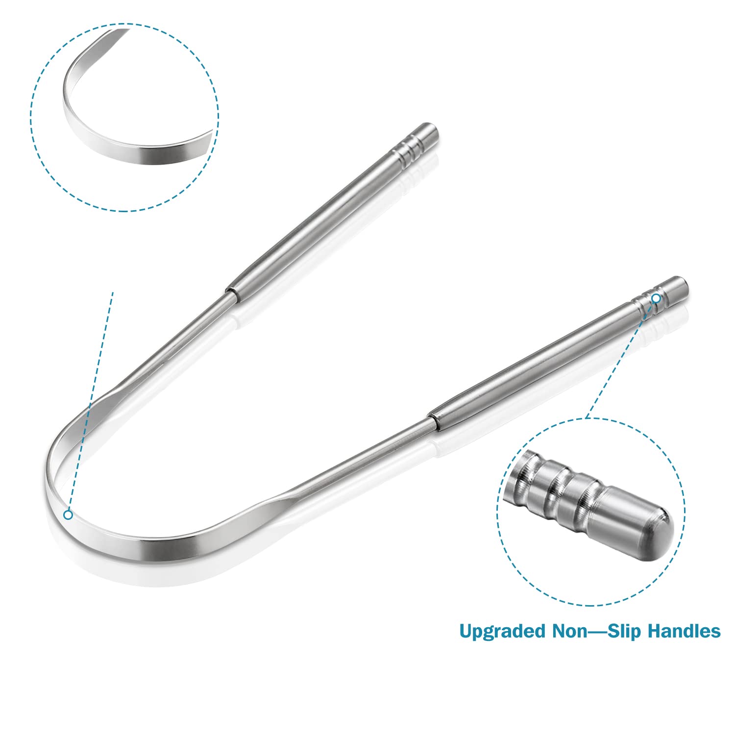 1pcs/2pcs/3pcs Metal Tongue Sc - огляд і ціна Tongue Scraper Metal