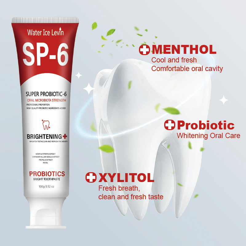 Water Ice Levin SP6 Probiotics - огляд і ціна Teeth Whitening Xylitol