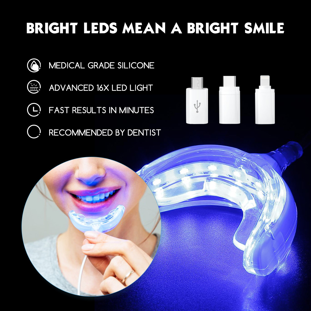 Luxsmile Smart LED Teeth White - огляд і ціна Teeth Whitening Blue Light