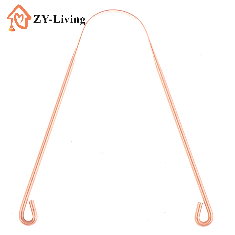 1Pcs Copper Tongue Scraper for - огляд і ціна Tongue Scraper Metal