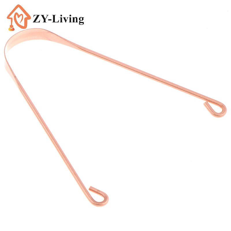 1Pcs Copper Tongue Scraper for - огляд і ціна Tongue Scraper Metal