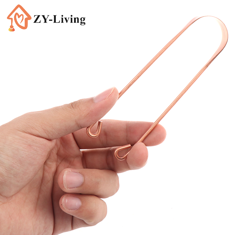 1Pcs Copper Tongue Scraper for - огляд і ціна Tongue Scraper Metal