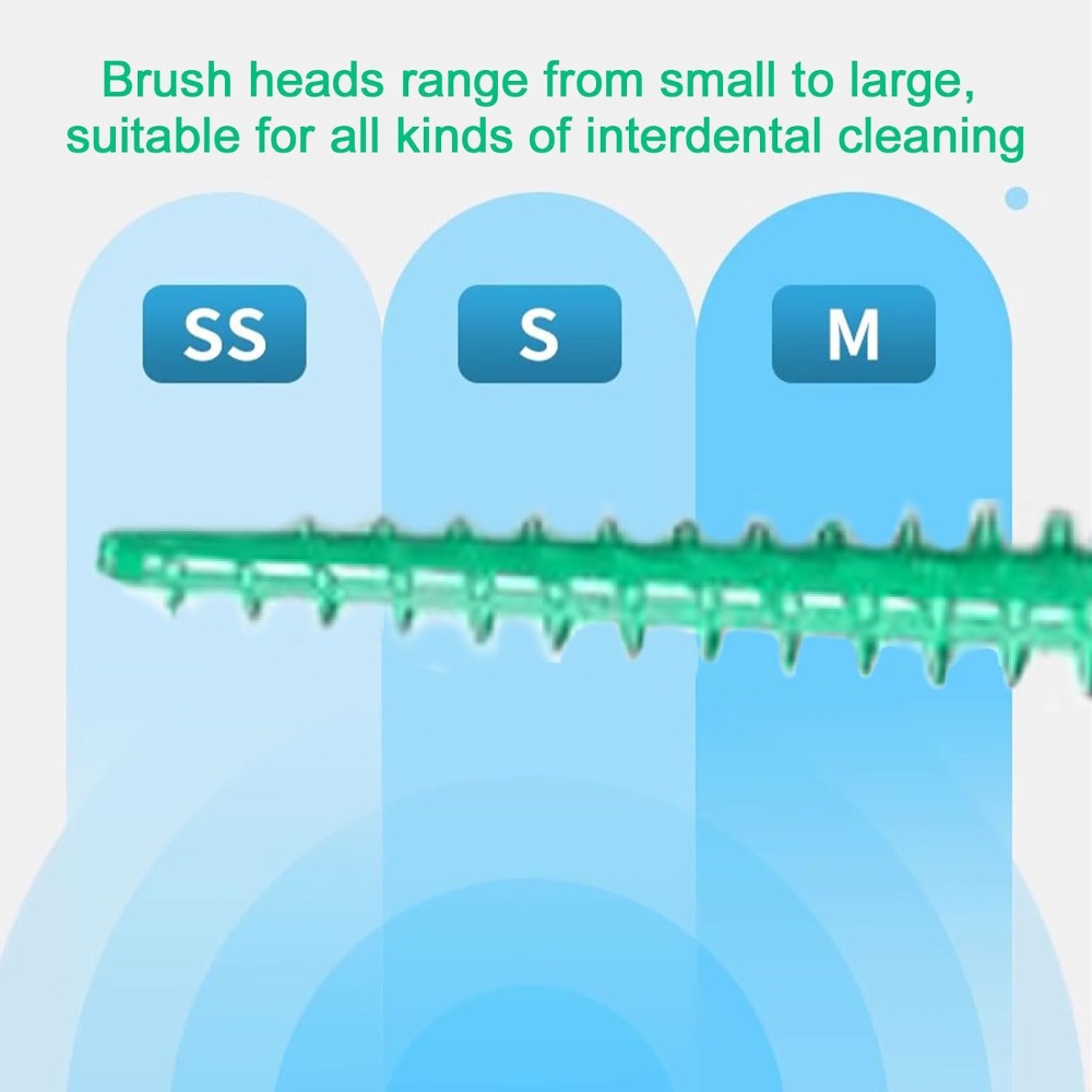 300Pcs Dual-Use Interdental Br - огляд і ціна Dental Floss Picks