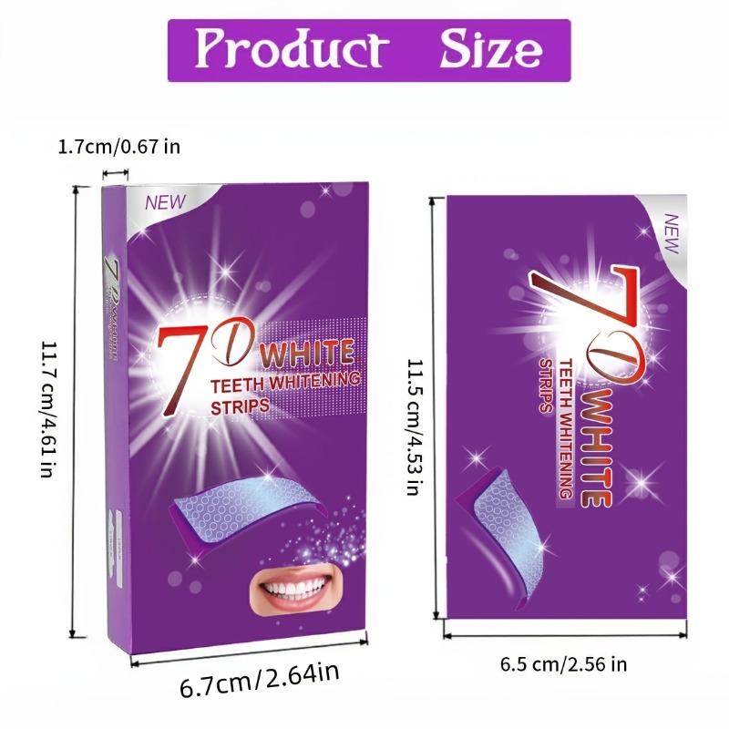 Teeth Whitening Strips for Nat - огляд і ціна Whitening Strip 3D