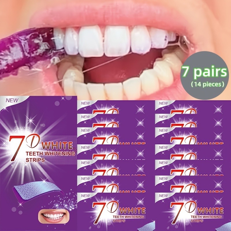 Teeth Whitening Strips for Nat - огляд і ціна Whitening Strip 3D