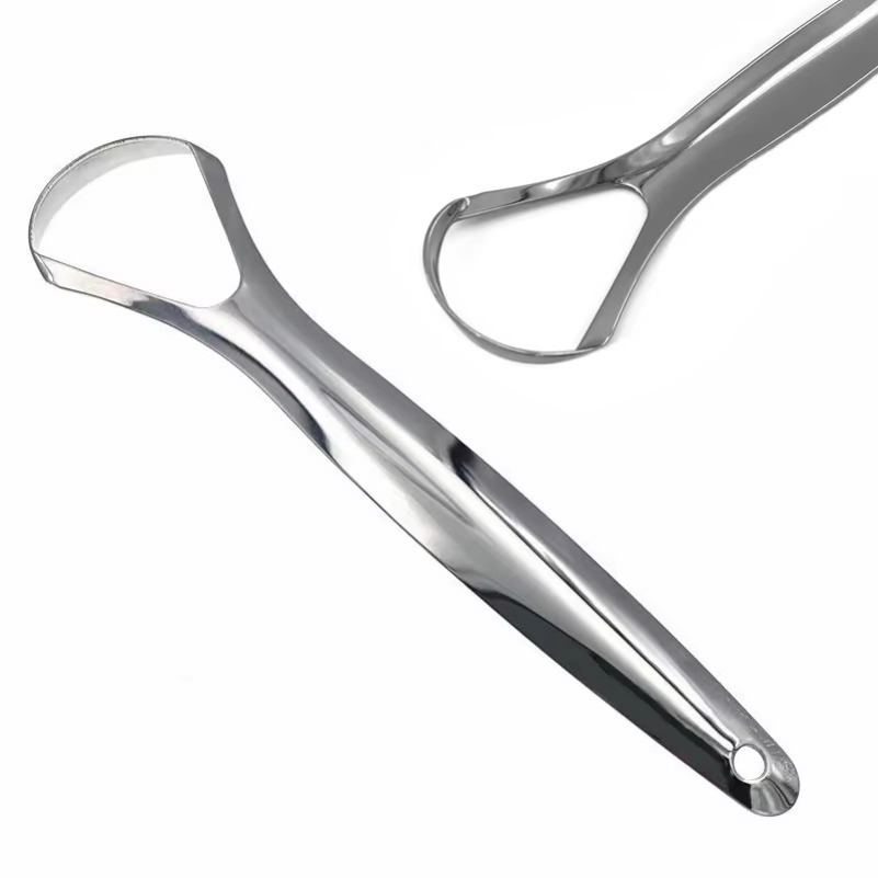 Clean Tongue Scraper Tongue Re - огляд і ціна Tongue Scraper Metal