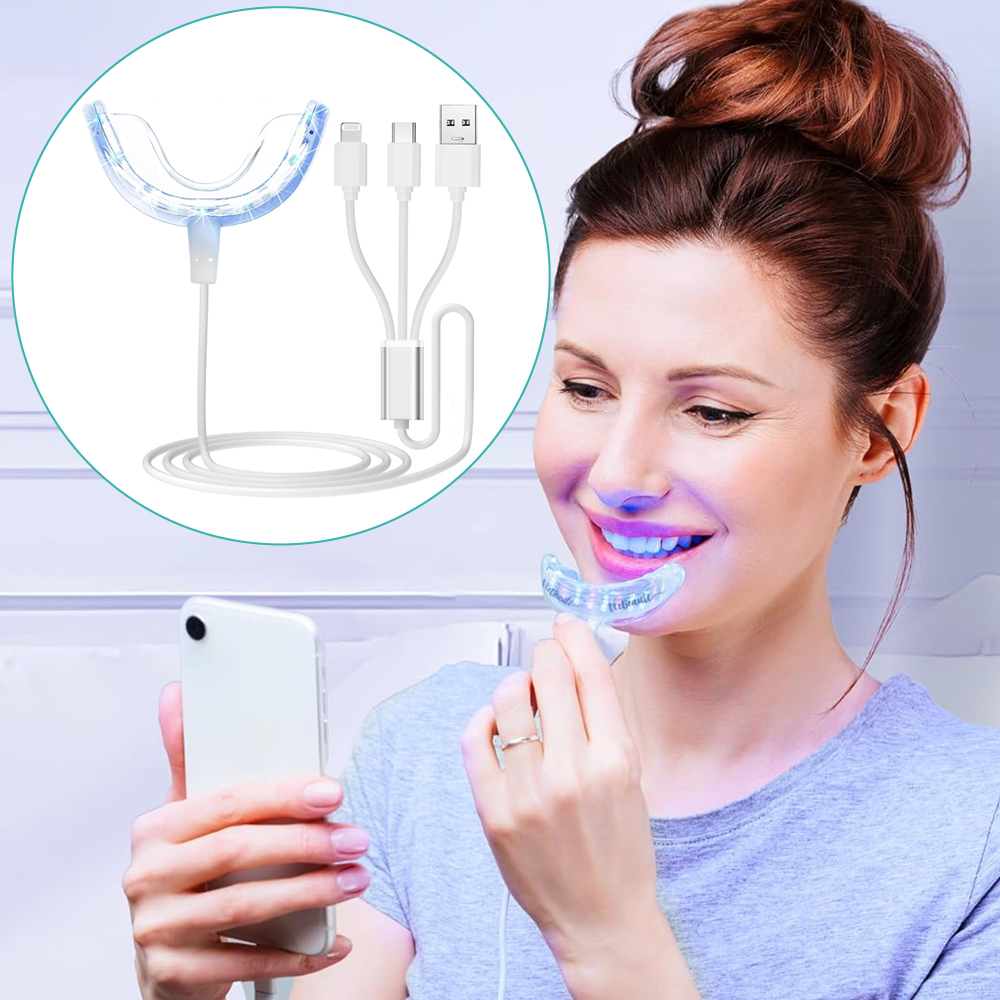 Teeth Whitening Accelerator Li - огляд і ціна Teeth Whitening Blue Light