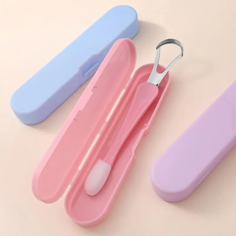 Tongue Scraper Cleaner For Adu - огляд і ціна Tongue Scraper Metal