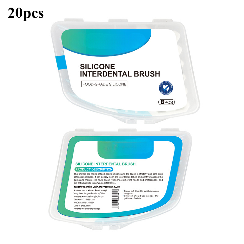 Silicone Interdental Tooth Bru - огляд і ціна Teeth Whitening Gel