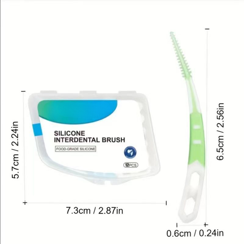 Silicone Interdental Tooth Bru - огляд і ціна Teeth Whitening Gel