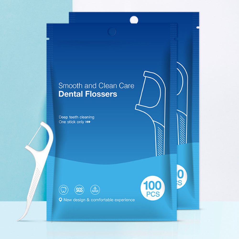 100PCS Dental Floss Dental Flo - огляд і ціна Dental Floss Picks