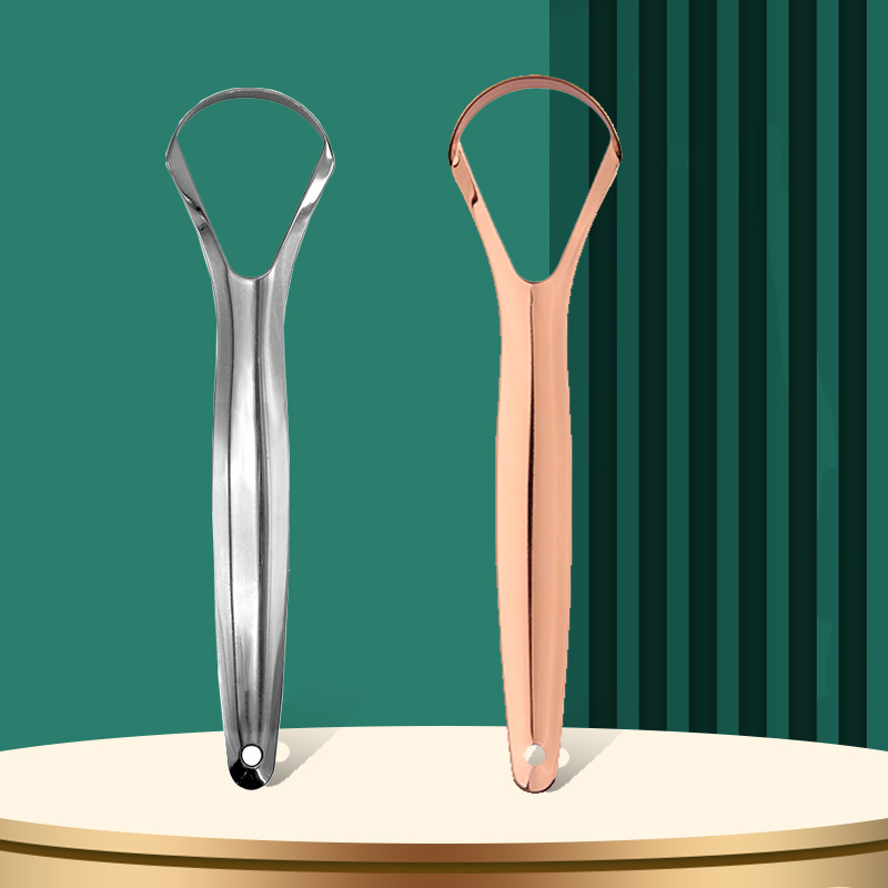 Open Type Tongue Scraper Stain - огляд і ціна Tongue Scraper Metal