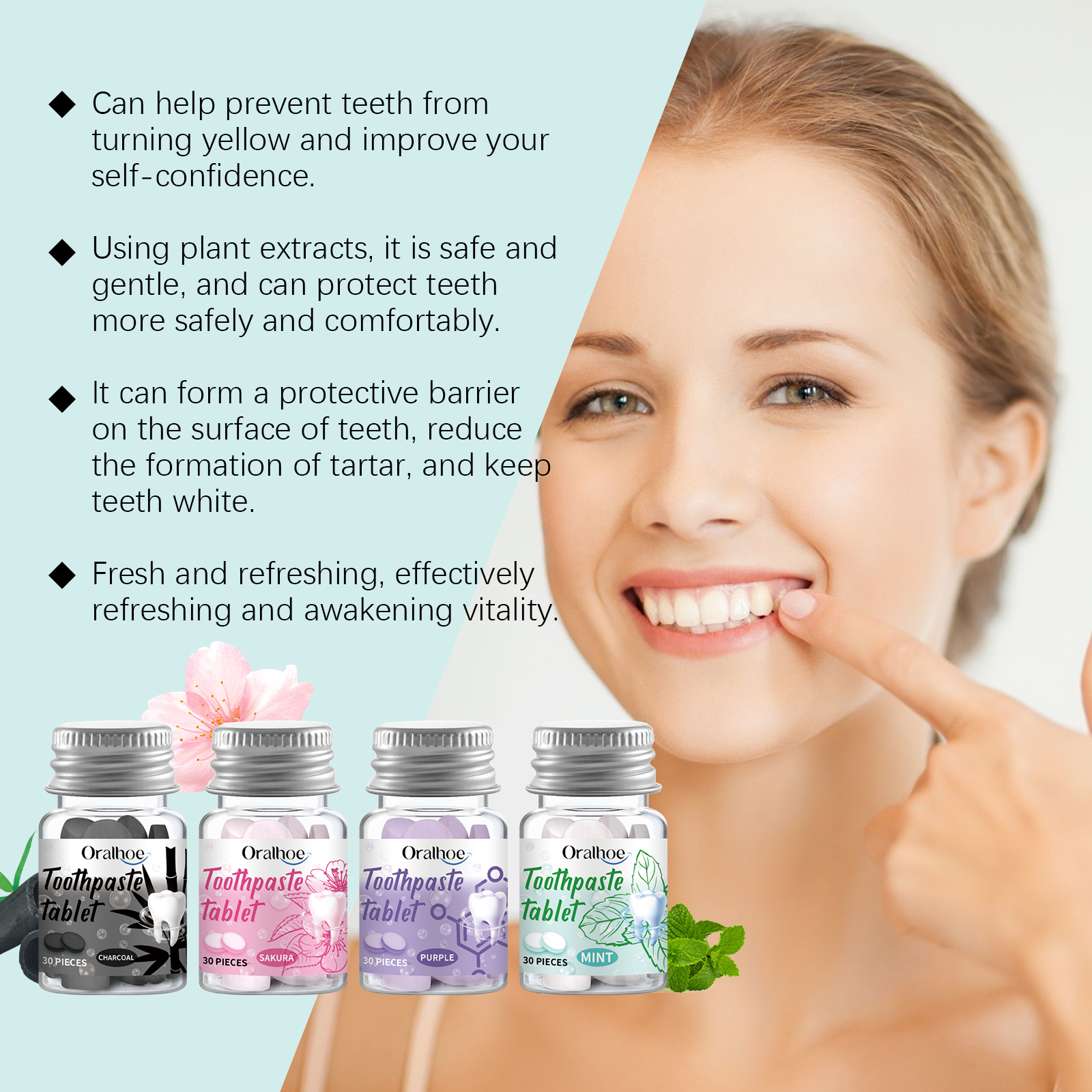 Deep Cleaning Solid Toothpaste - огляд і ціна Teeth Whitening Xylitol
