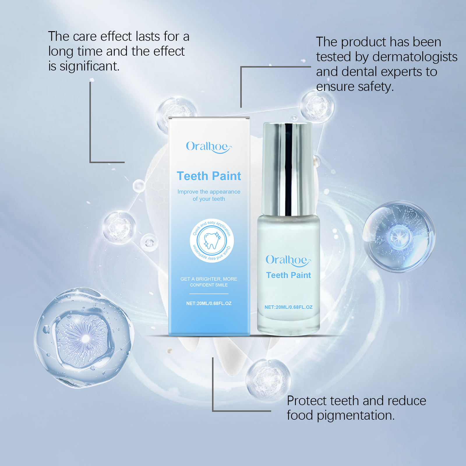 20ml Teeth Whitening Paint - I - огляд і ціна Teeth Paint Whitening